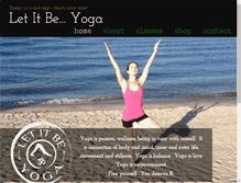 Tablet Screenshot of letitbe-yoga.com